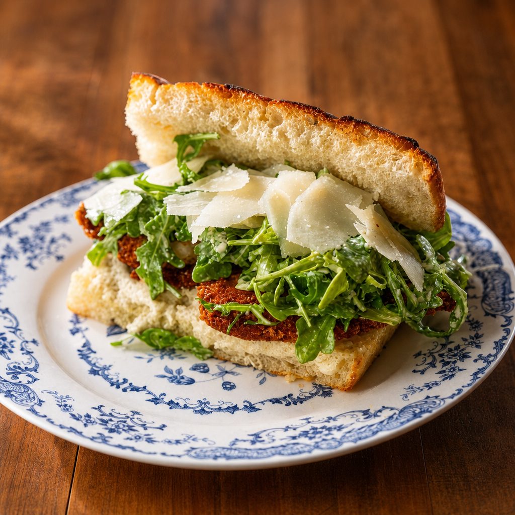 Chicken Caesar Sandwich.