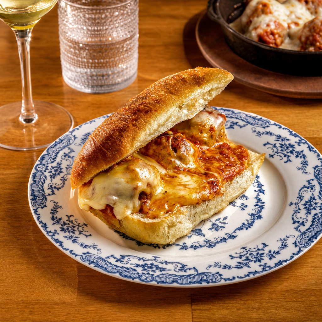 Meatball Sandwich.