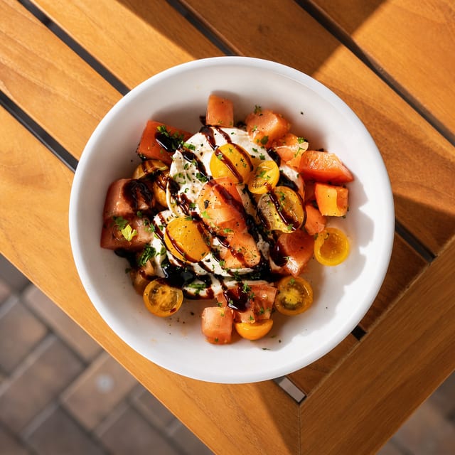 Burrata e Tomate.