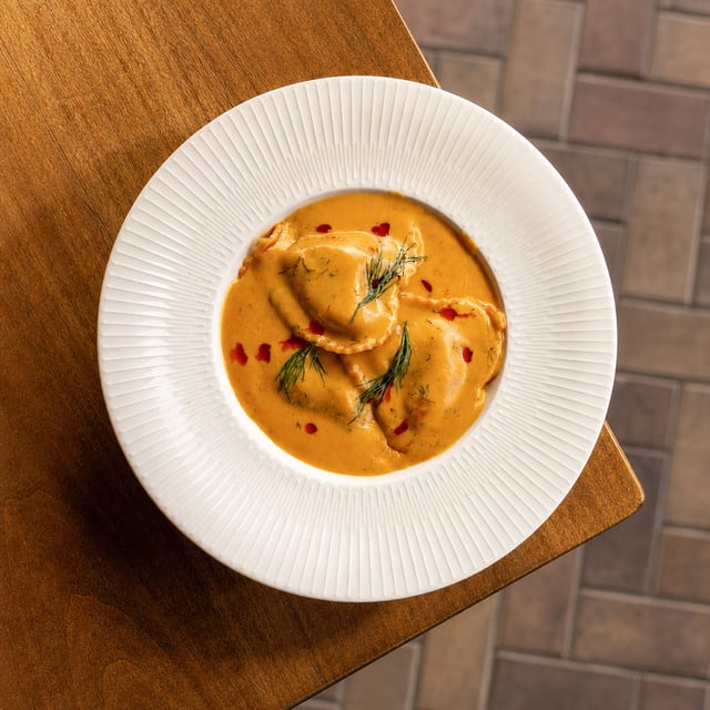 Lobster Ravioli.