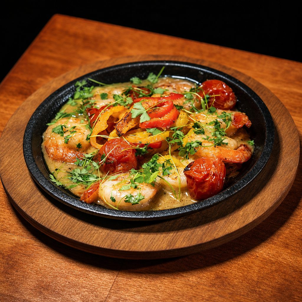 Shrimp Siciliana.