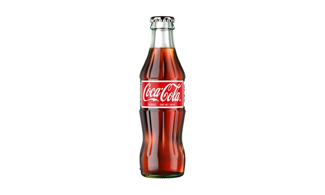 Coca-Cola, Glass